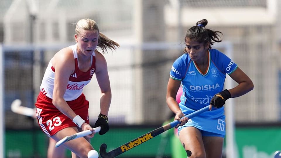 India vs England women’s hockey, Torneo del Centenario 2023, match 1