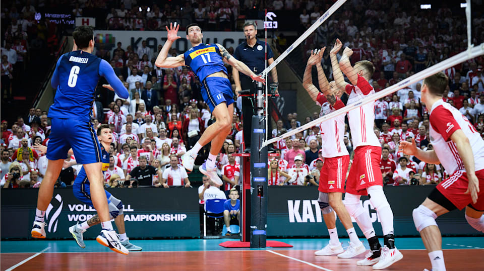 Simone Anzani from Italy during the final of the World Championships ...