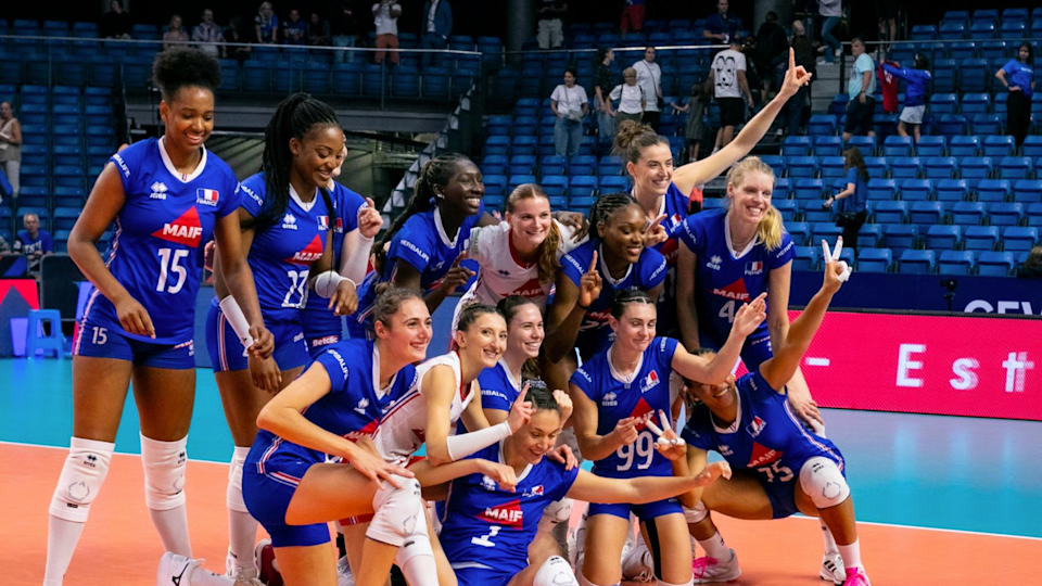 EuroVolley 2023 femmes L’équipe de France féminine de volley, la