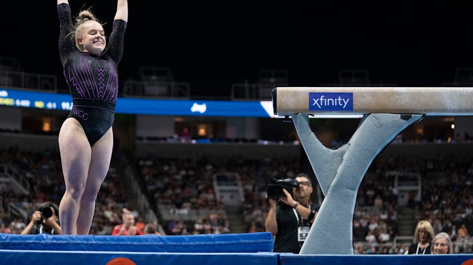Artistic Gymnastics: A big move pays off for American Joscelyn Roberson