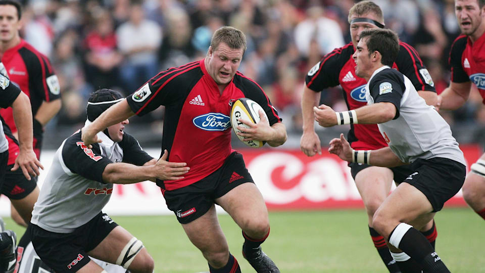 New Zealand rugby player Campbell Johnstone 