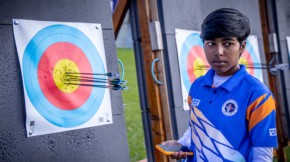 Archery World Cup 2023 Medellin India’s Aditi Gopichand Swami breaks U