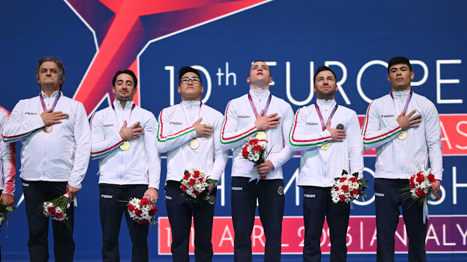 European Artistic Gymnastics European Championships 2023 Italy win men