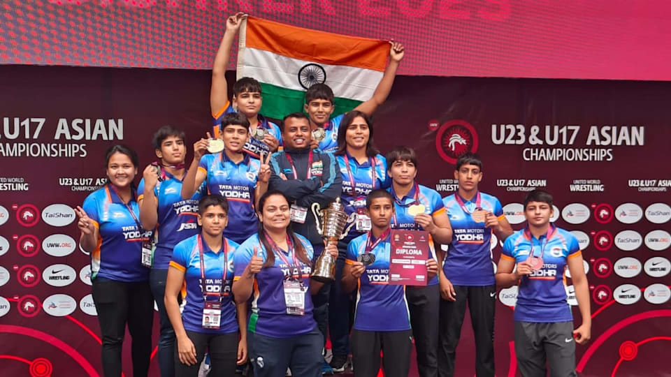 U23 & U17 Asian Wrestling Championships 2023 India’s medal winners full list