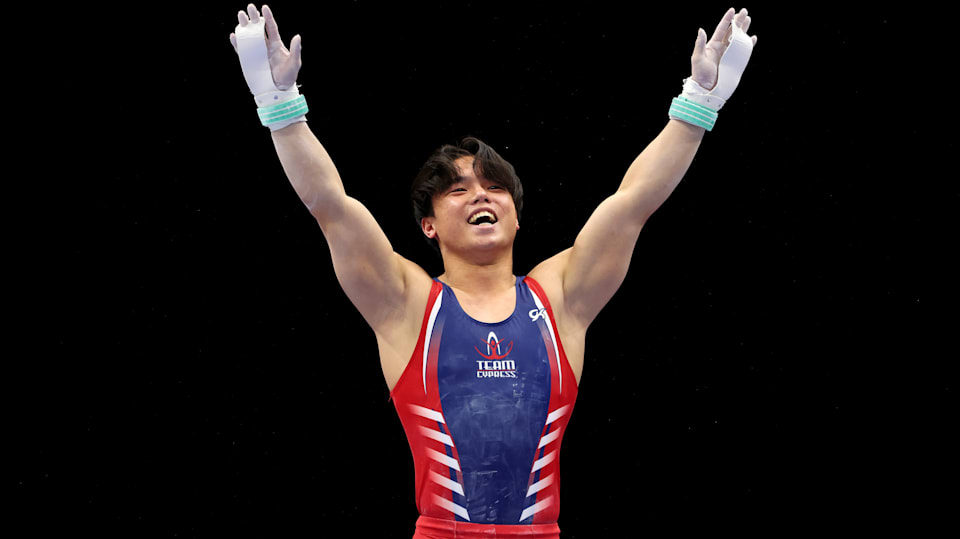 Gymnastics Asher Hong impresses on first day of U.S. world selection camp