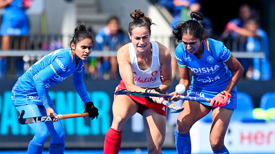 FIH Women's Hockey World Cup 2022 India draw 11 vs England in Pool B