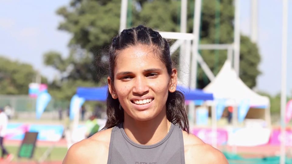 national-games-2022-jyothi-yarraji-becomes-first-indian-woman-to-run