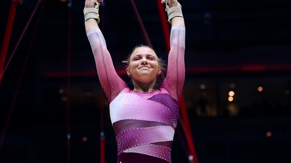 Artistic Gymnastics Jade Carey "I've learned to handle a lot of