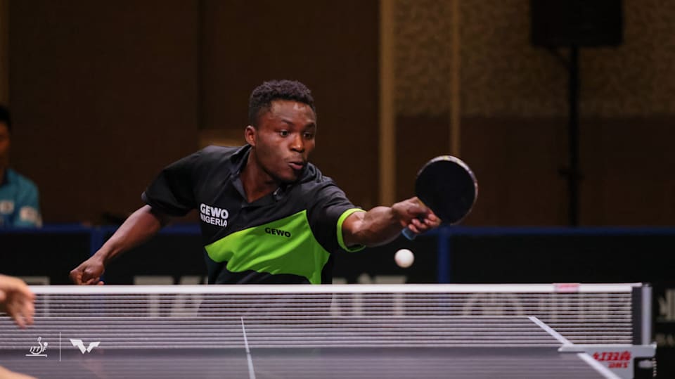 Taiwo Mati The rising star of Nigeria table tennis