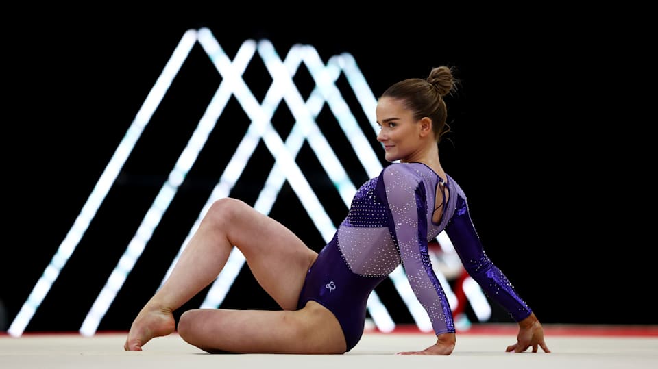 Gymnastics British Championships 2023 Alice Kinsella and Adam Tobin