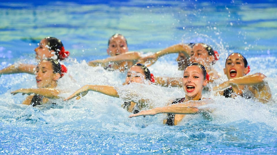 NatacióN ArtíStica ParíS 2024 Celine Chryste