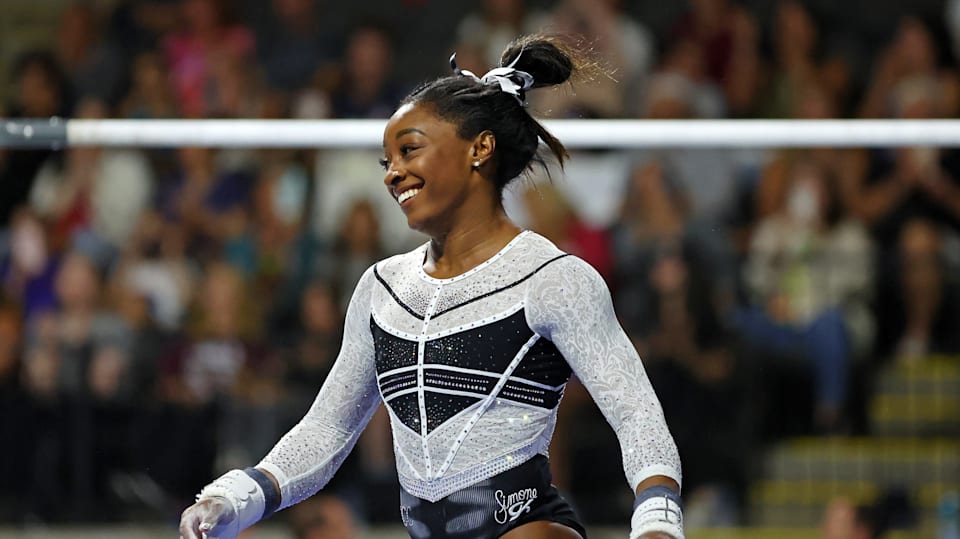 Artistic Gymnastics Simone Biles dazzles in U.S. championships training