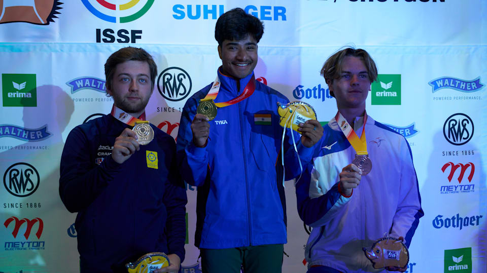ISSF Junior World Cup 2023 Suhl shooting Indian medal winners full tally