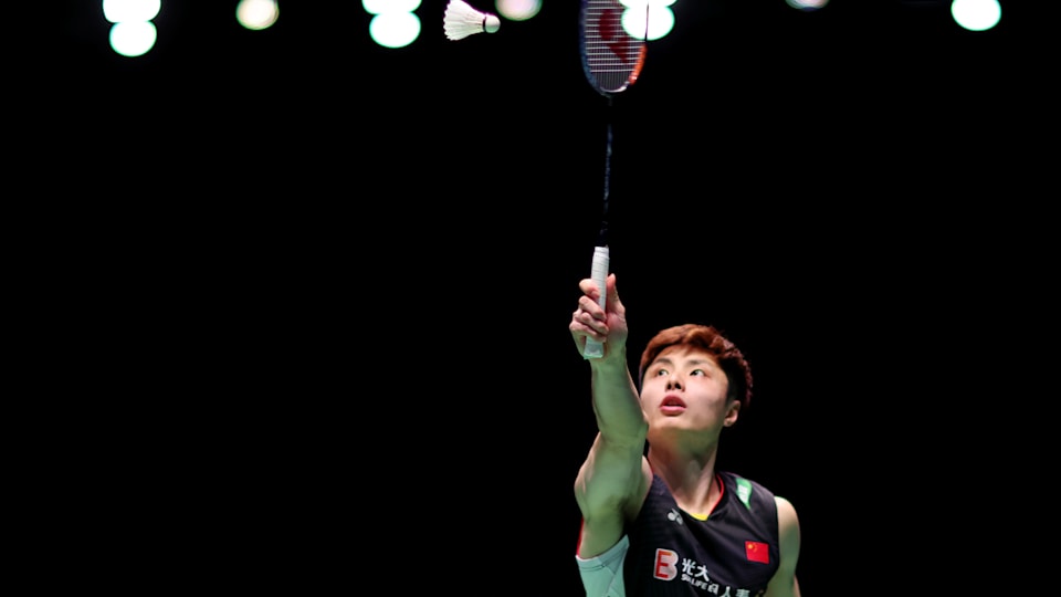 石宇奇在2023年全英公开赛中