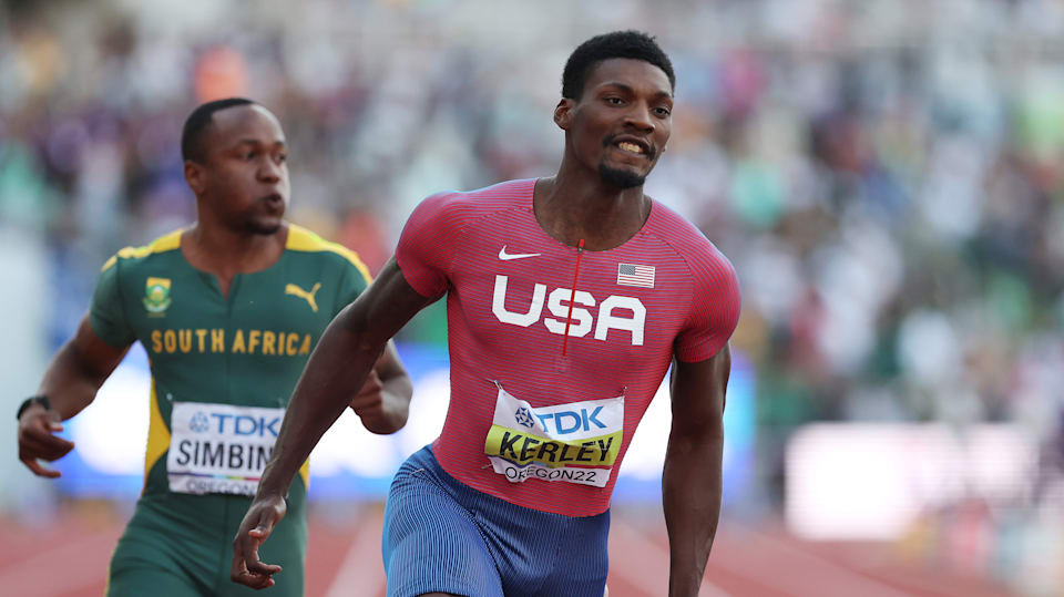 Fred Kerley believes lowering Usain Bolt’s world record “very realistic