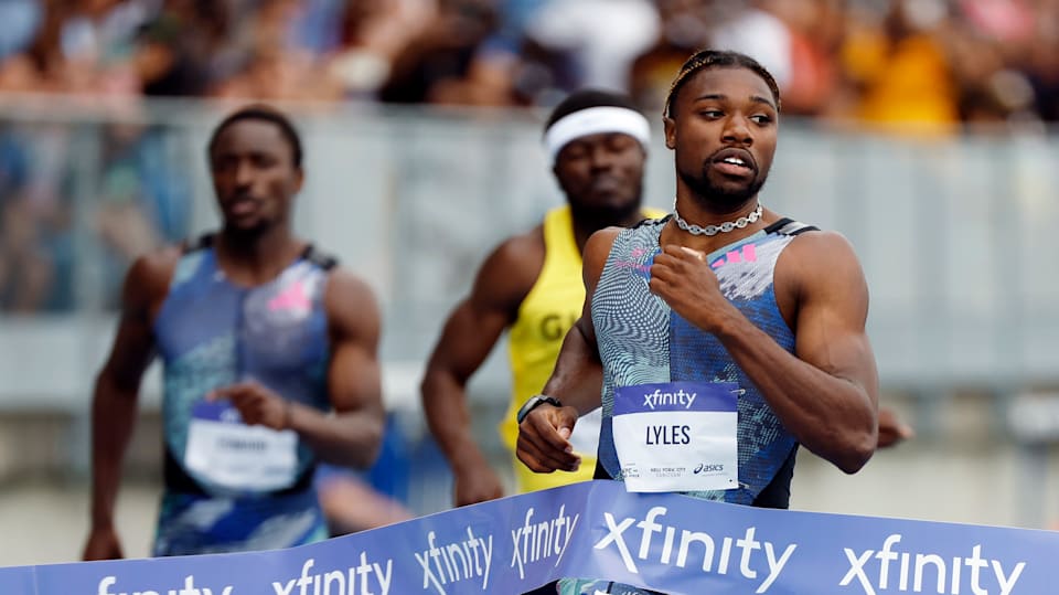 NYC Grand Prix 2023 Lyles, McLaughlinLevrone, Mu sweep races in U.S. Championships primer