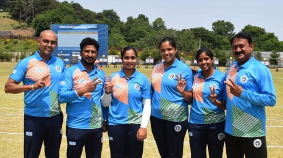 Archery World Cup 2022 Gwangju Indian men’s compound team in final, women win bronze