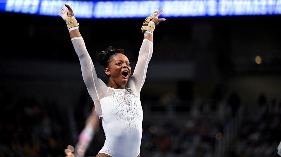 Artistic Gymnastics Trinity Thomas says she's aiming for Paris 2024
