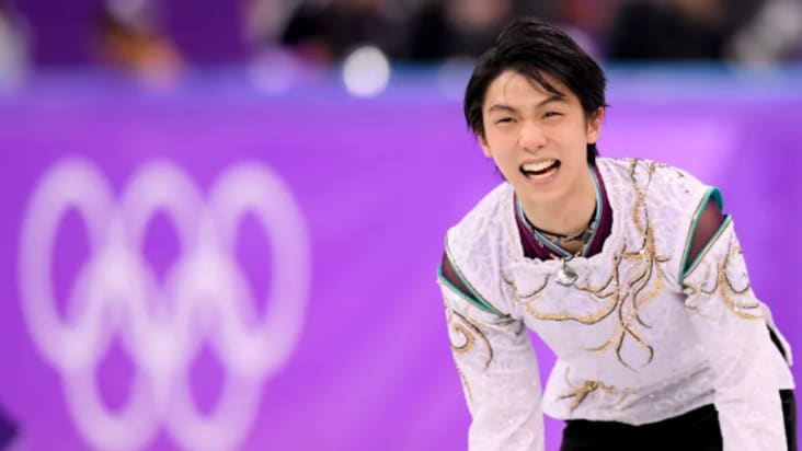 Johnny Weir and Yuzuru Hanyu