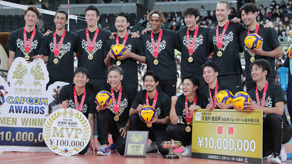 ジェイテクトSTINGSが2年ぶり2度目の優勝…西田有志が21得点