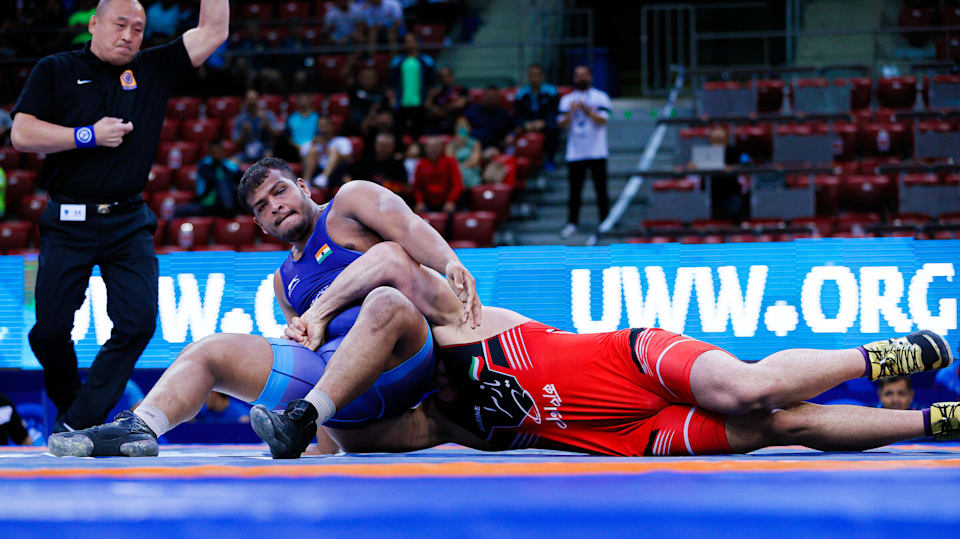 World U20 Wrestling Championships 2022 India’s Mahendra Babasaheb