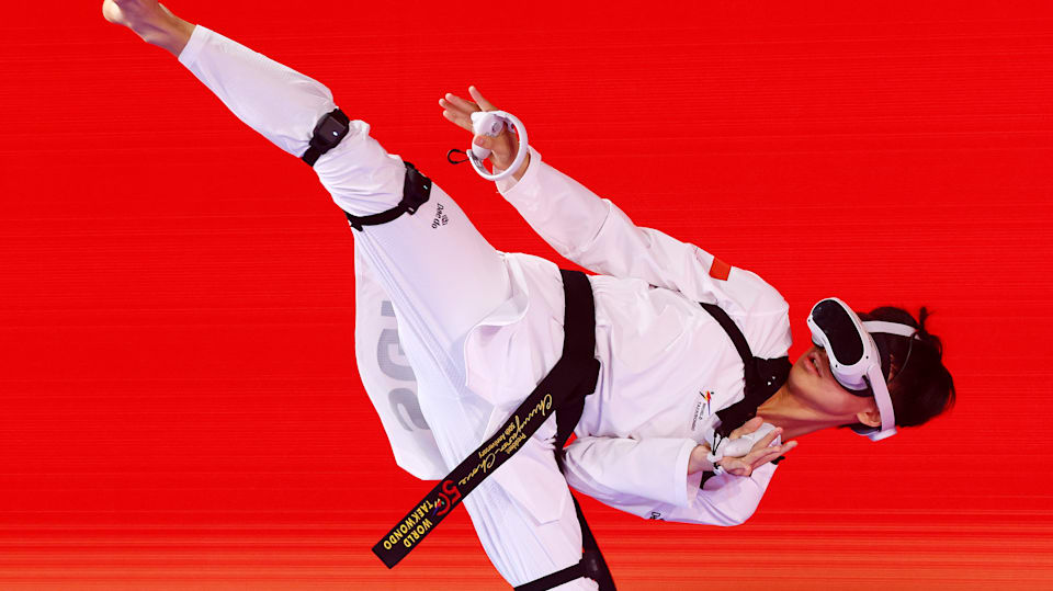 Paso Lugar de la noche Janice Olympic Esports Series 2023: Nigel Tan wins Virtual Taekwondo event