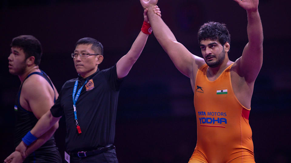 Asian Wrestling Championships 2023 India finish with 14 medals winners list
