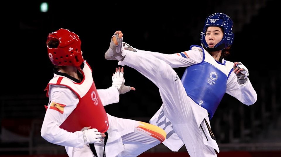 Cambodia 2023 Olympic taekwondo champion Panipak Wongpattanakit claims