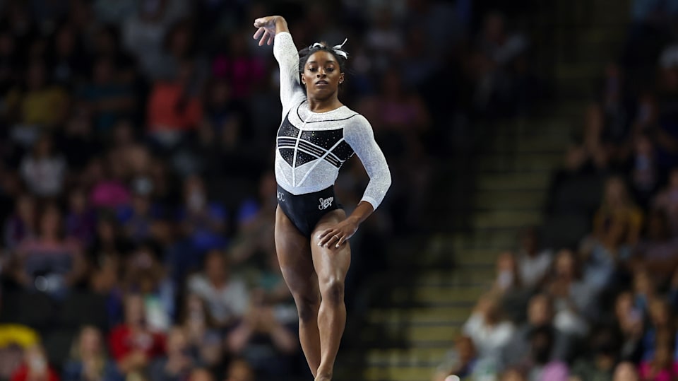 Artistic Gymnastics: Simone Biles back on top with all-around win at ...