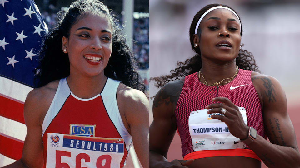 Can Elaine ThompsonHerah break FloJo's 100m world record? Athletics