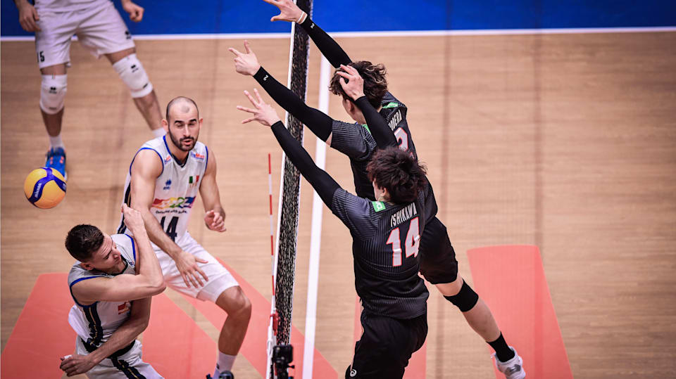Italia Giappone 23 azzurri quarti nella Volleyball Nations League