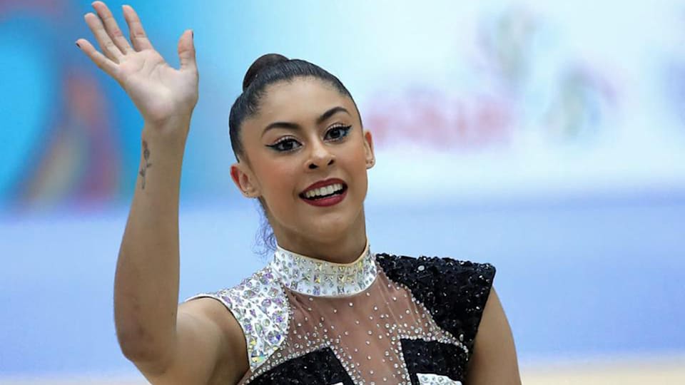 Copa do Mundo de Ginástica Rítmica Bárbara Domingos conquista primeira