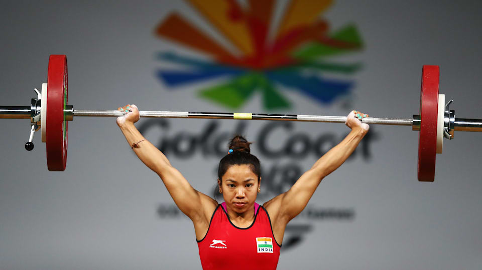 Asian Weightlifting Championships 2021 Mirabai Chanu, Jeremy chase