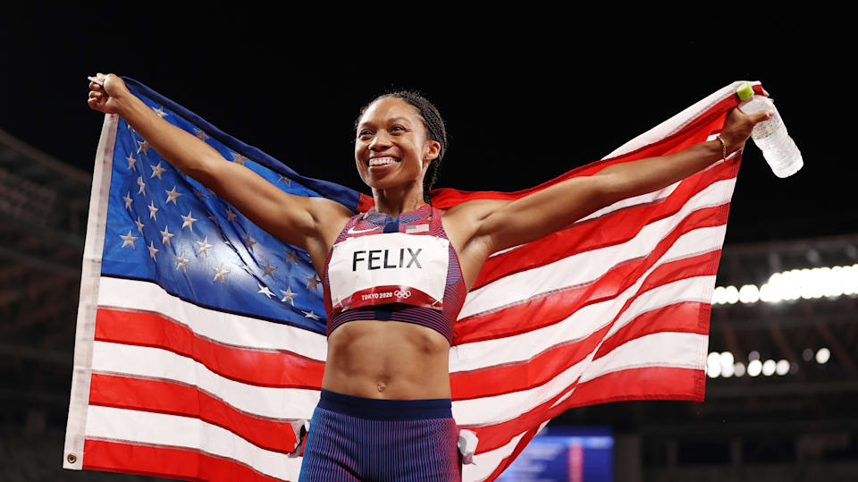 Allyson Felix second in Ostrava Golden Spike 200m