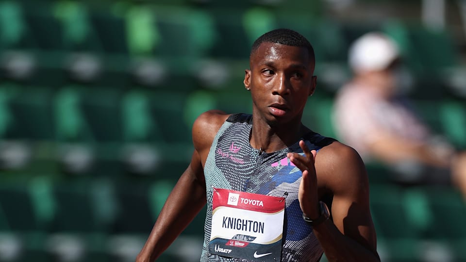 USA Track and Field Championships 2023: Erriyon Knighton speeds to