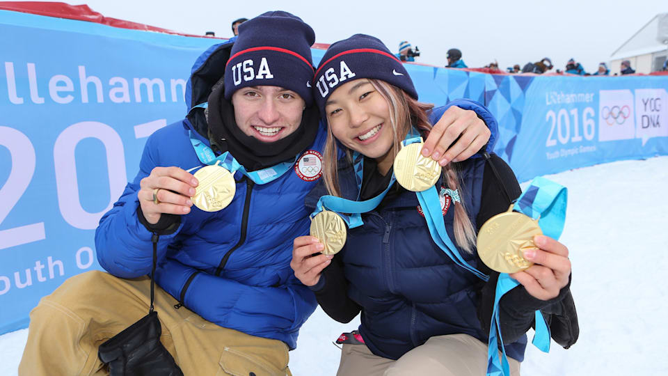 Team USA kiss the sky at Hafjell Freepark with two gold medals ...