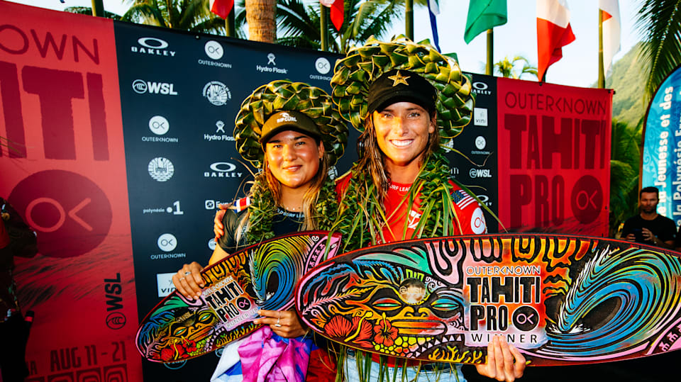 World Surf League Brisa Hennessy makes WSL Final 5 as Miguel Pupo and