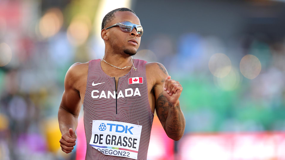 Andre De Grasse fails to reach final at 2023 Canadian Track and Field