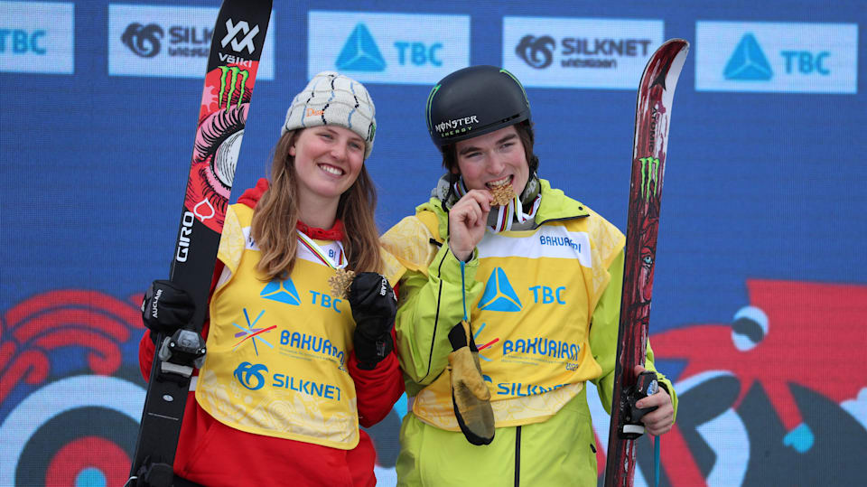 Hannah Faulhaber and Brendan Mackay crowned freeski halfpipe world