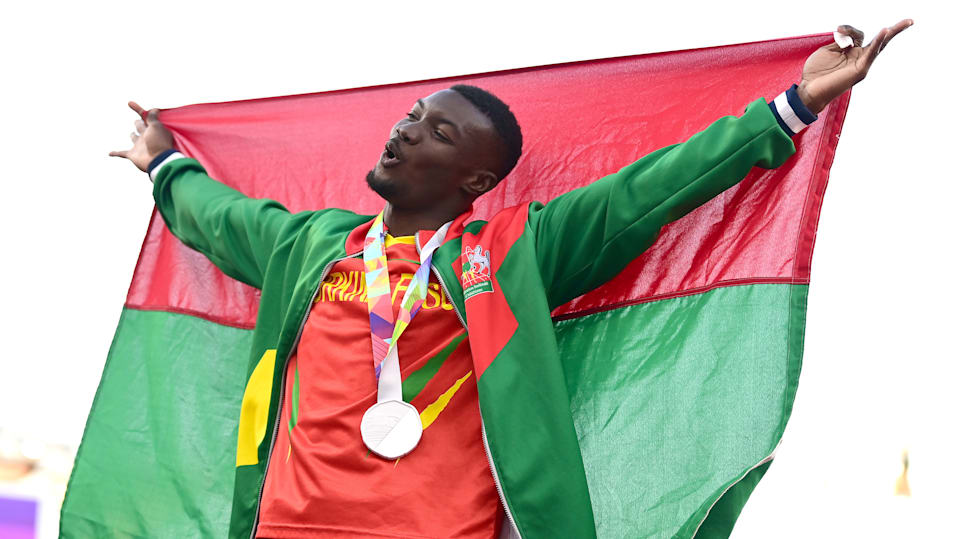 Track and Field World Championships 2022 Triple jumper Hugues Fabrice