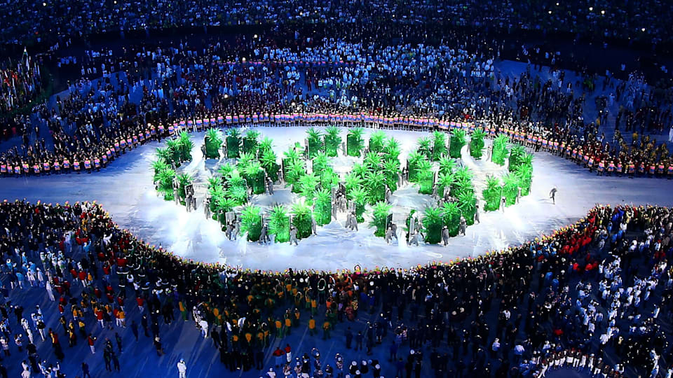 Brazil takes pride in spectacular Rio 2016 opening