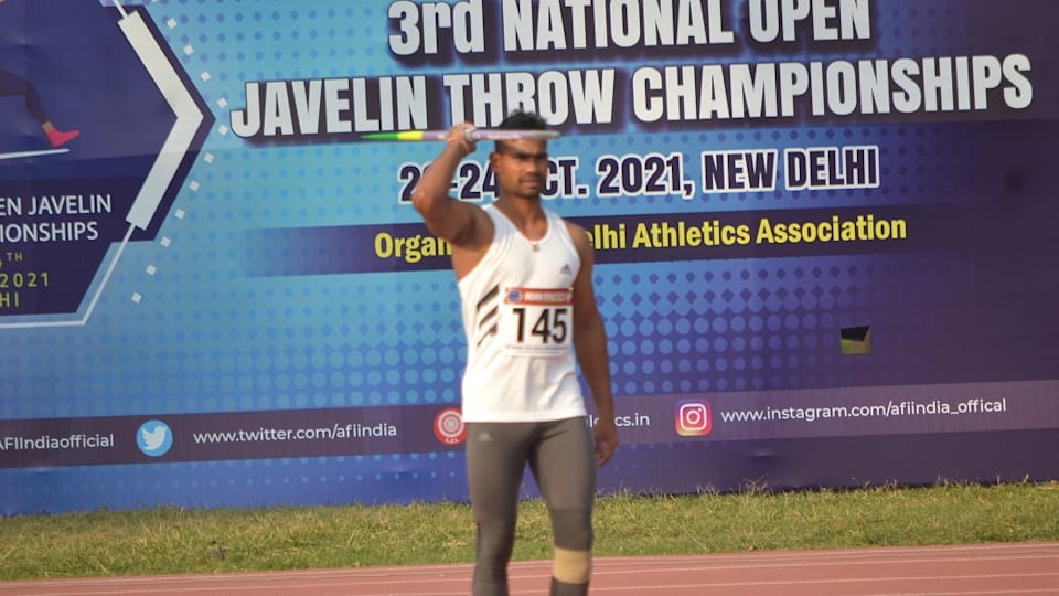 National Open Javelin Throw Championships 2021 Kishore Kumar Jena wins