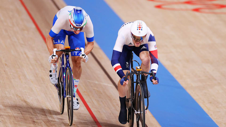 Great Britain's Matt Walls wins men's omnium