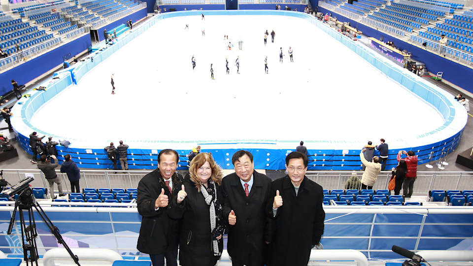 PyeongChang opens first new venue in Gangneung 
