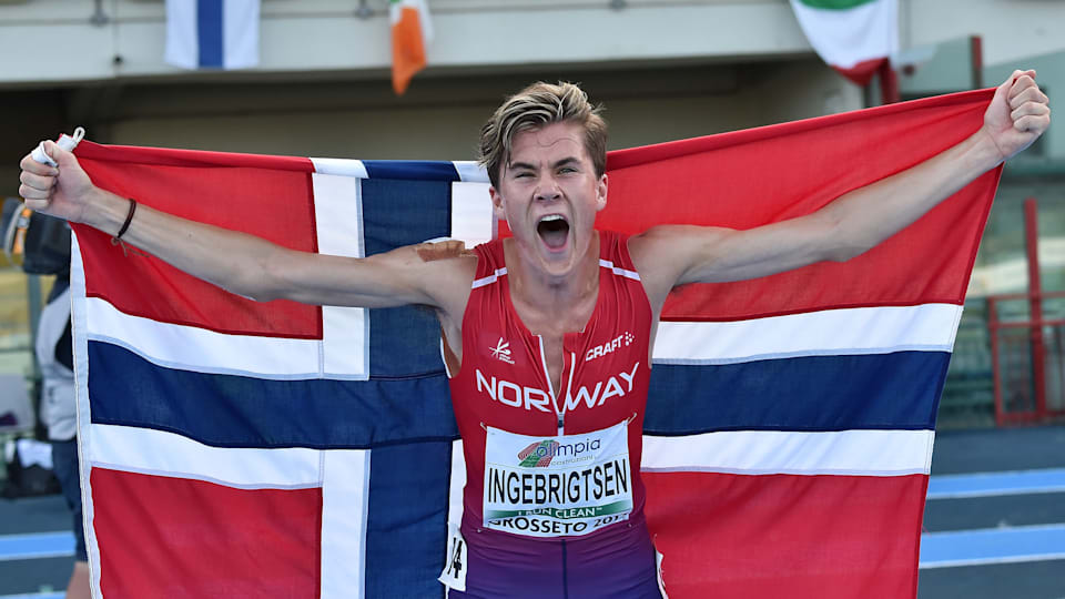 Who is 17yearold European champion Jakob Ingebrigtsen?