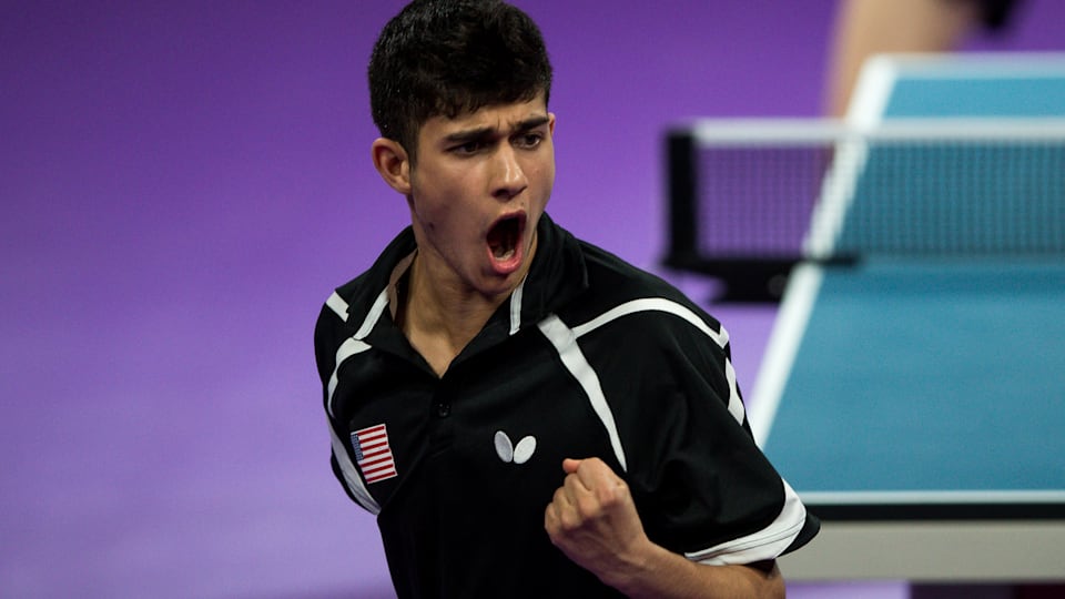 Kanak Jha is USA's table tennis teen sensation