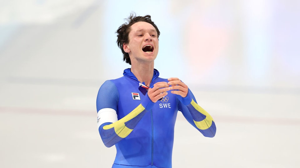 Nils Van der Poel becomes the second Swedish Olympic champion in the 5000m after Tomas Gustafson in 1984 and 1988.