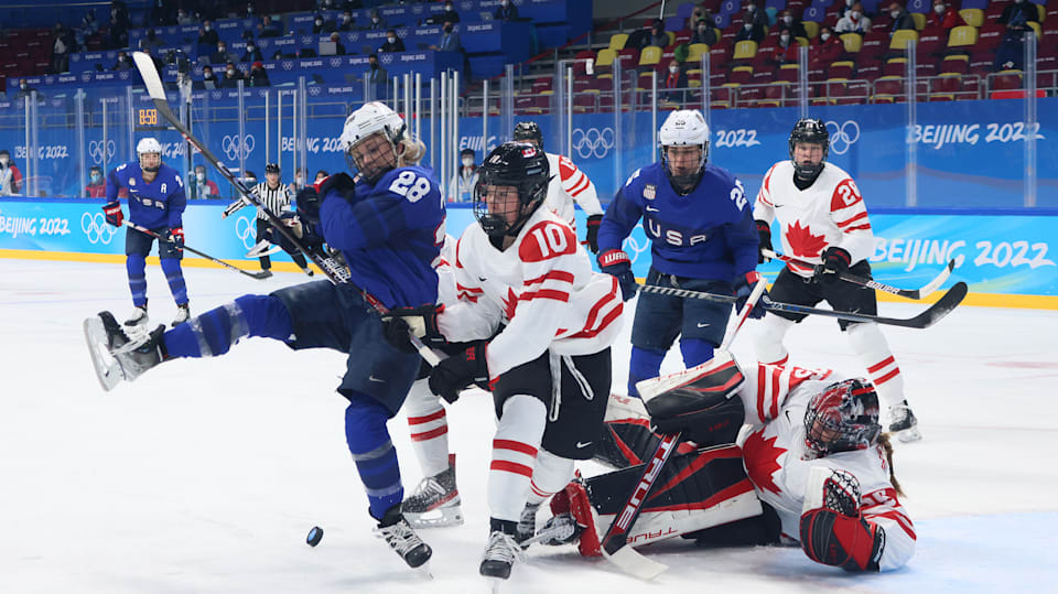 Middeleeuws mobiel driehoek Winter Olympics Ice Hockey: Old rivalry reignites in Canada vs US Women's  Hockey Final: Preview and How to Watch