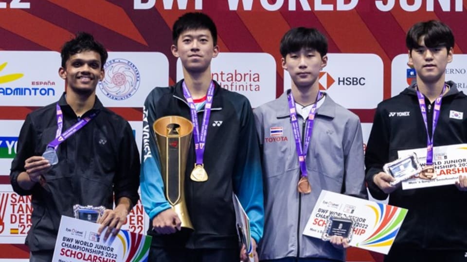 Badminton World Junior Championships 2022 China win three of five