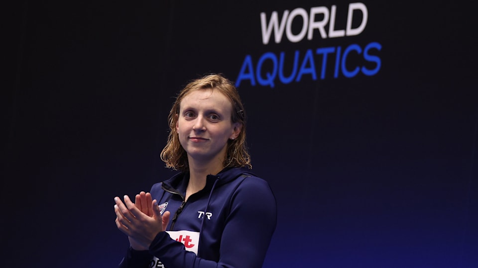 World Aquatics Championships 2023 Katie Ledecky All titles, records